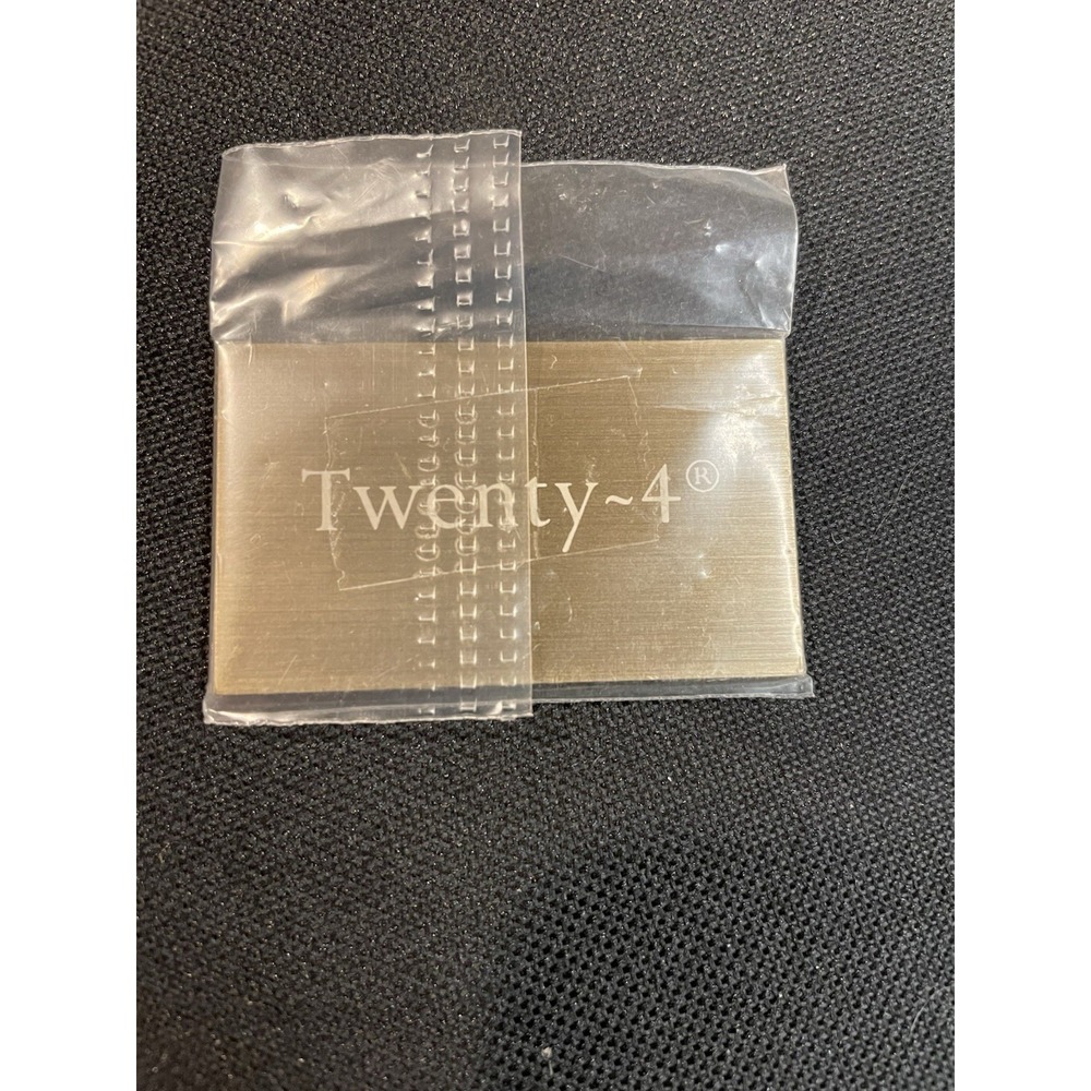 Patek Philippe Watch Display Plaque Brass, "Twenty-4 " Sign